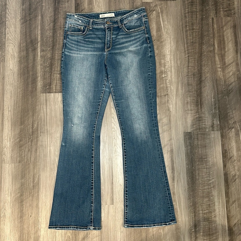 BKE Gabby Curvy High Rise Flare Jeans - 30